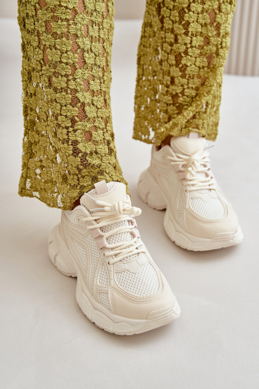 Dámské Sportovní Tenisky Béžové Timoci Dámské Sportovní Tenisky Béžové Timoci