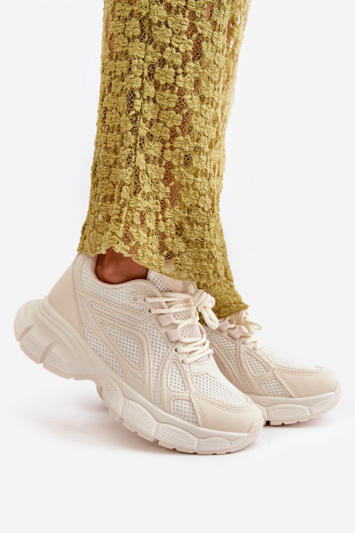 Dámské Sportovní Tenisky Béžové Timoci Dámské Sportovní Tenisky Béžové Timoci