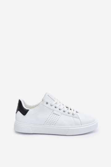 Pánské Sneakers Z Eko Kůže Big Star OO174115 Bílé 2