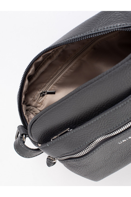 Malá šedá dámská kabelka přes rameno