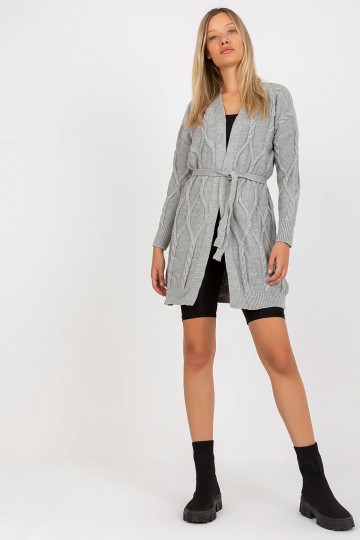 Cardigan šedá
