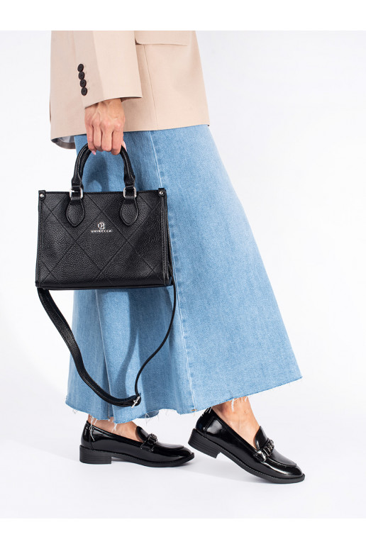 Lakované černé mokasíny dámské