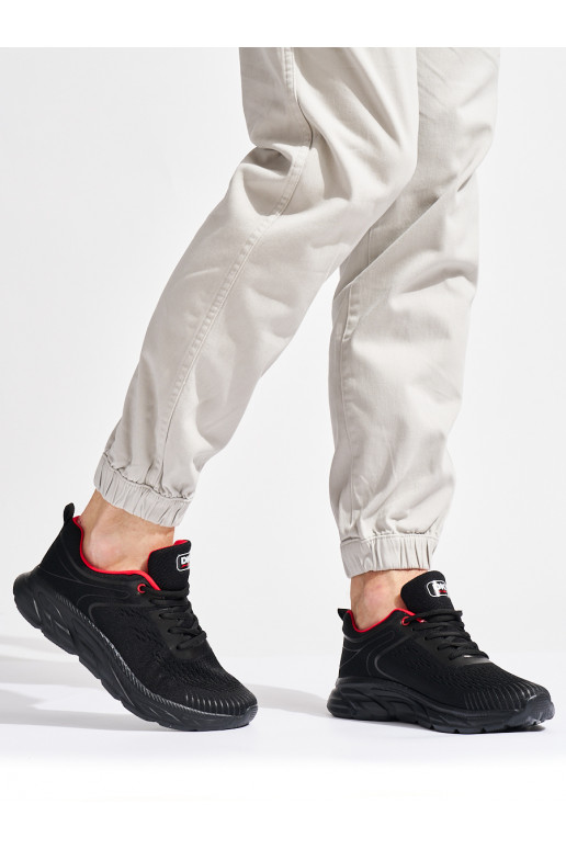 Pánské černé sportovní boty