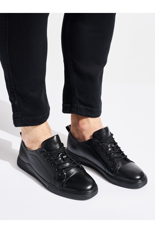 Pánské černé polobotky sportovní