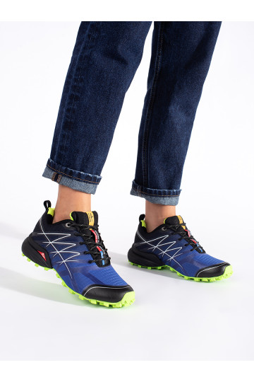 Modré dámské trekové boty VICO