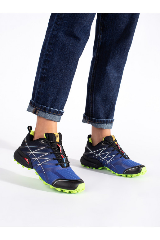 Modré dámské trekové boty VICO