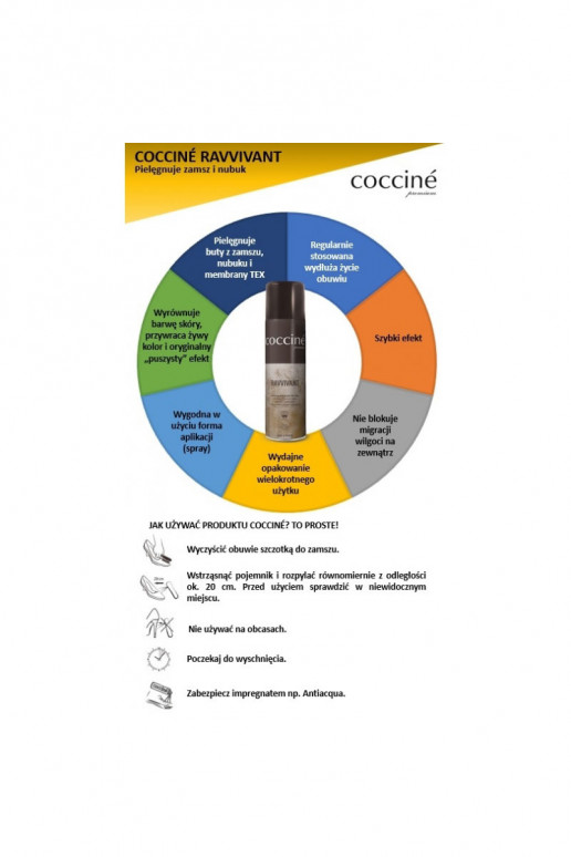 Coccine Ravvivant Regenerating Spray For Suede And Nubuck Coccine Ravvivant Regenerating Spray For Suede And Nubuck