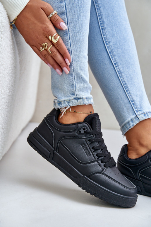 Dámské Tenisky Big Star OO274A551 Hi-Poly System Černé Dámské Tenisky Big Star OO274A551 Hi-Poly System Černé