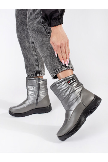 Šedé dámské sněhule