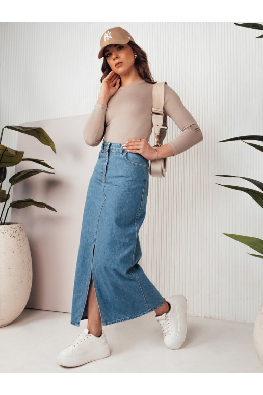 VIRTON modrá džínová sukně Dstreet VIRTON modrá džínová sukně Dstreet