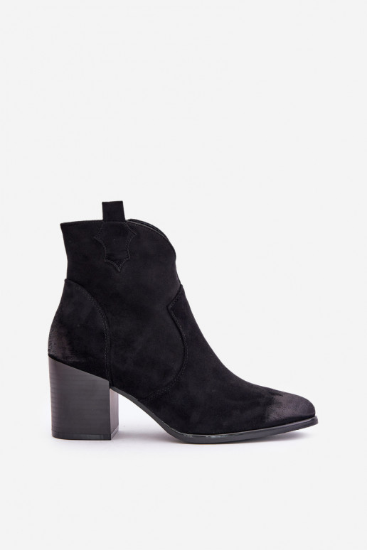 Dámské semišové teplé boty Černe Wenche Dámské semišové teplé boty Černe Wenche