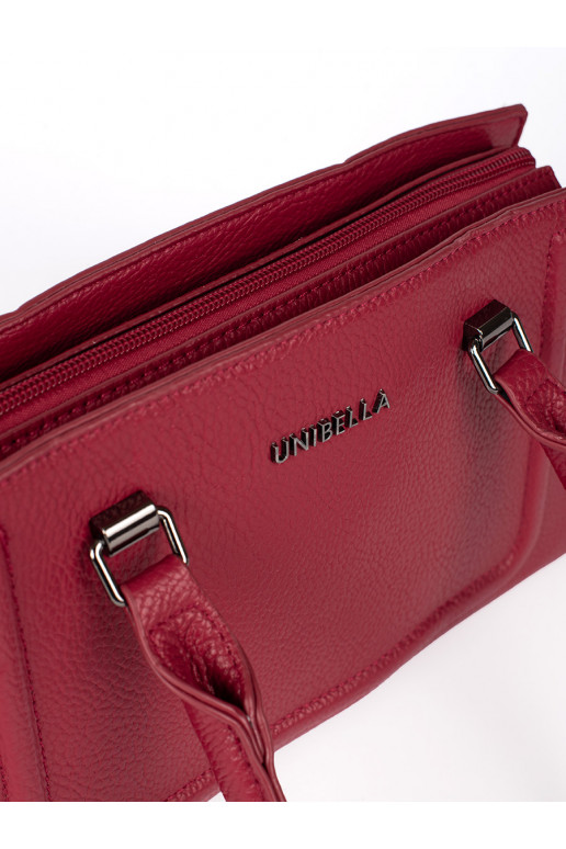 Červená klasická kabelka dámská s odpínaným řemínkem