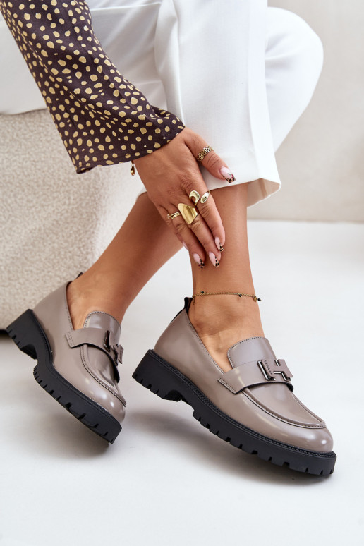 Moteriški mokasinai su lako efektu...