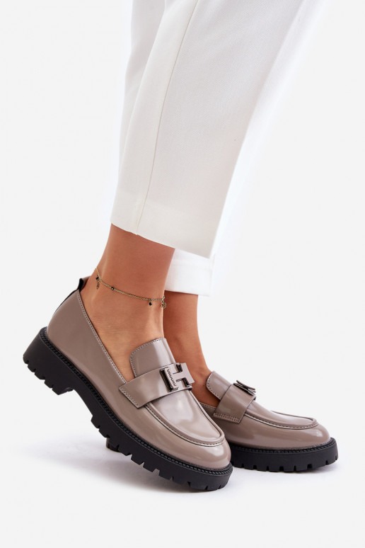 Moteriški mokasinai su lako efektu...