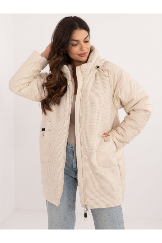 Bunda  světle béžová