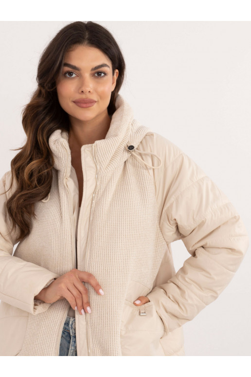 Bunda  světle béžová