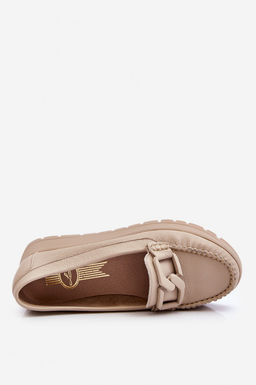 Mokasinai su platforma su ornamentais...