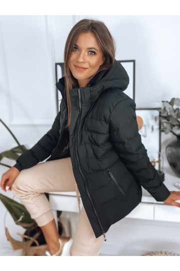 Černá dámská prošívaná...