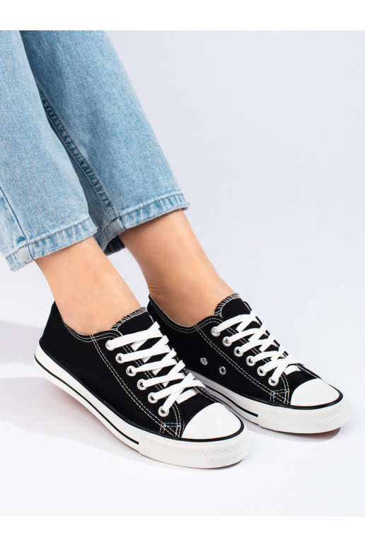 KLASICKÉ ČERNÉ TENISKY 