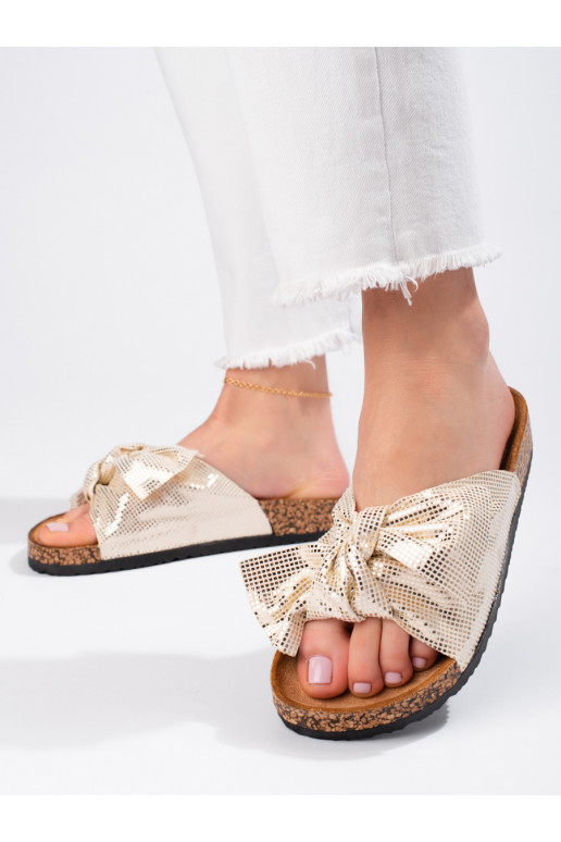 Pohodlné nazouváky s mašlí