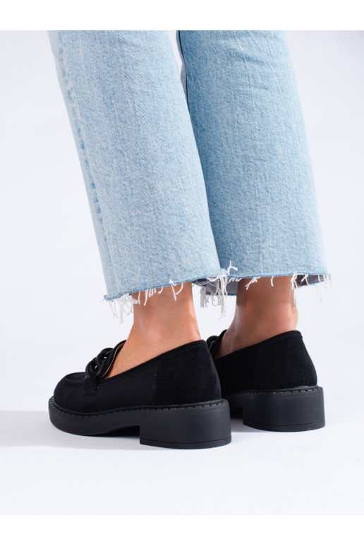 Dámské mokasíny Potocki semišové černé