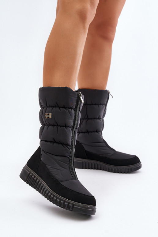 Dámské zateplené sněhule Progress PROGJ-22-136 Černé Dámské zateplené sněhule Progress PROGJ-22-136 Černé