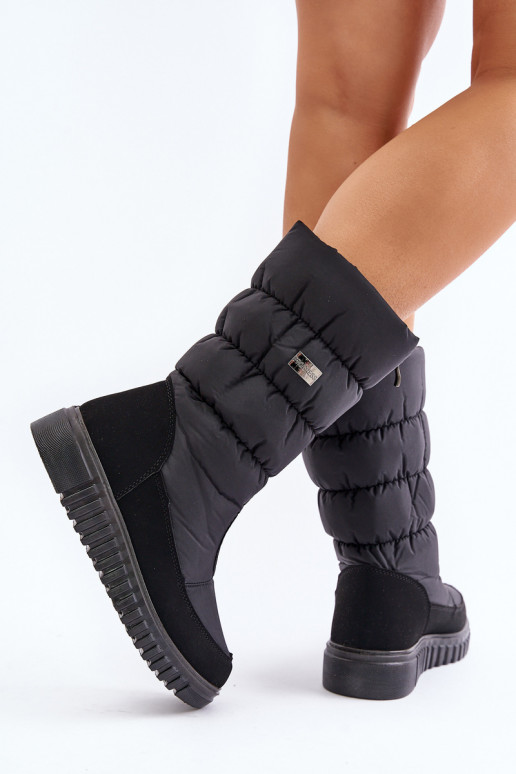 Dámské zateplené sněhule Progress PROGJ-22-136 Černé Dámské zateplené sněhule Progress PROGJ-22-136 Černé