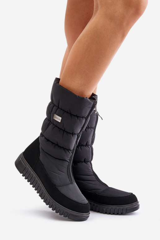 Dámské zateplené sněhule Progress PROGJ-22-136 Černé Dámské zateplené sněhule Progress PROGJ-22-136 Černé