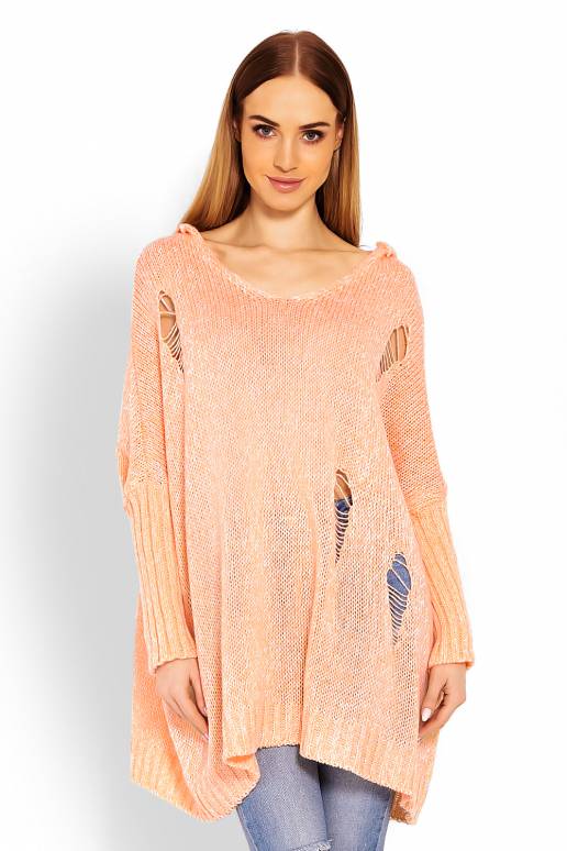  Ilgas džemperis modelis 114559 PeeKaBoo 