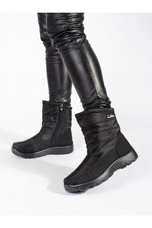 Černé lehké dámské sněhule