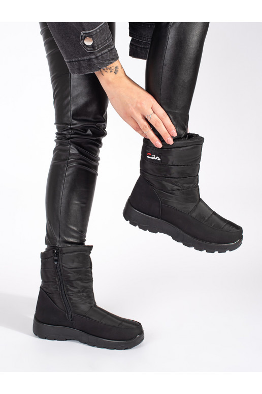 Černé lehké dámské sněhule