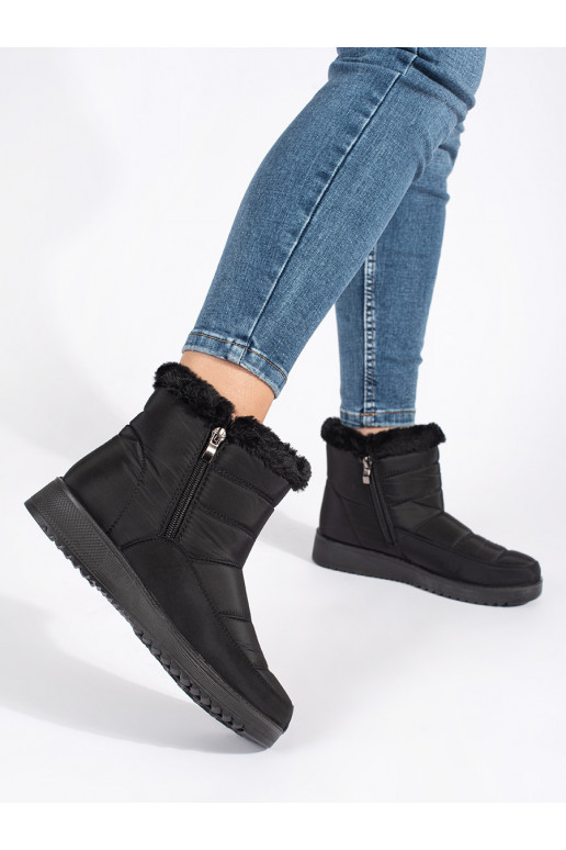 Černé lehké dámské sněhule