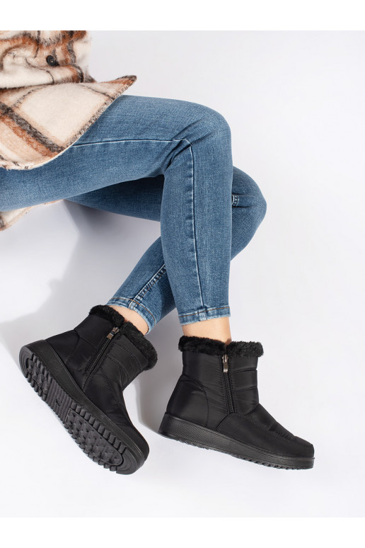 Černé lehké dámské sněhule