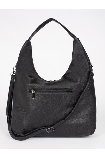 Černá dámská kabelka přes rameno s nastavitelným popruhem 2