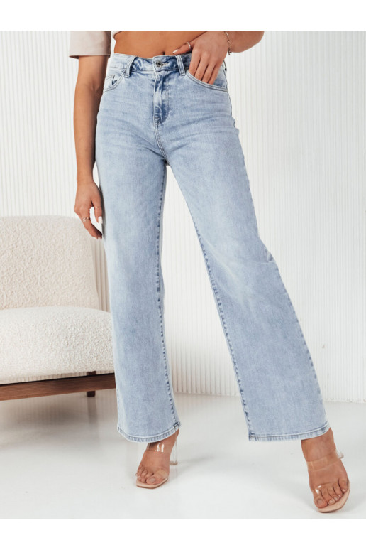 Dámské kalhoty casual KIM Barva modrá...