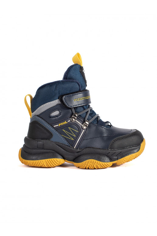 Vysoké chlapecké kotníkové boty