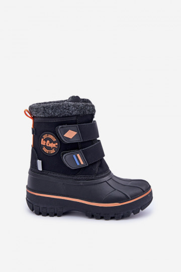 Dětské Sněhové Boty Na Suchý Zip Lee Cooper LCJ-24-44-2865K Černé 2