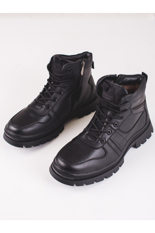 Pánské zimní boty zateplené kožíškem