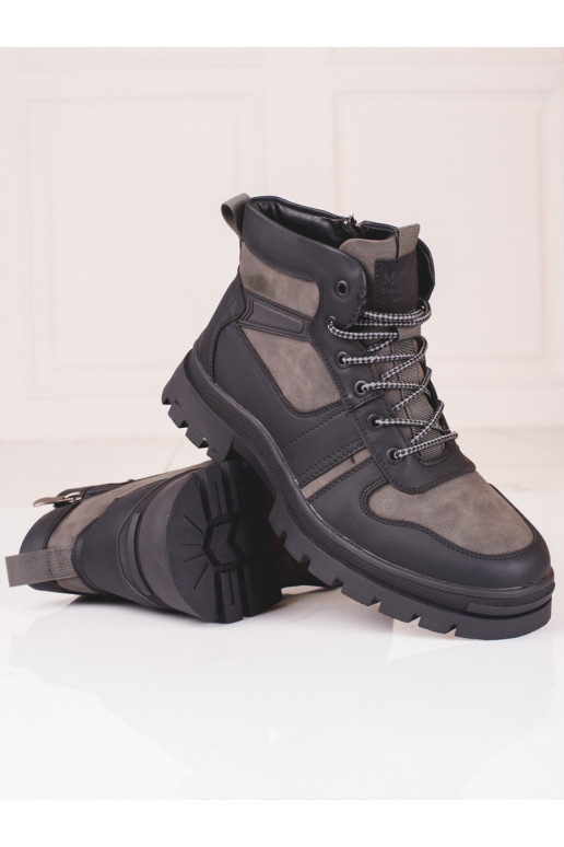 Pánské zimní boty zateplené kožíškem