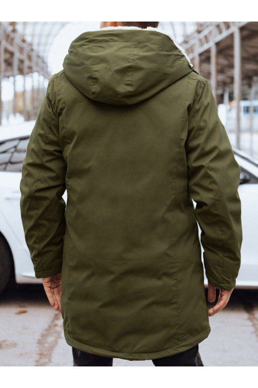 Pánská zimní bunda Barva zelená DSTREET