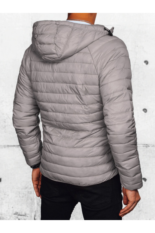 Pánská prošívané bunda Barva světle...