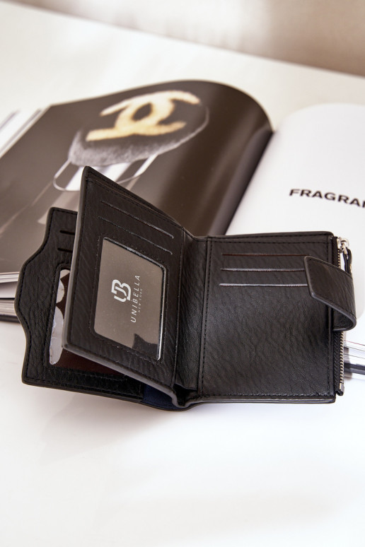 Dámská Peněženka Eko Kožená Černá Jezorea