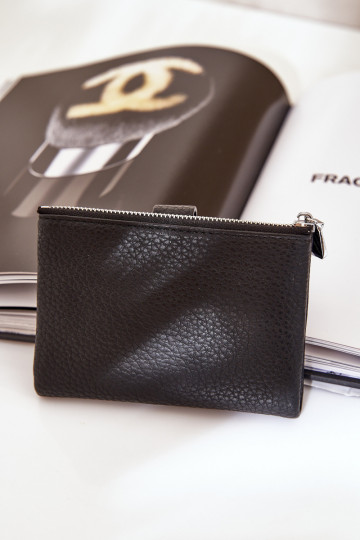 Eko kožená dámská peněženka černá Bronica 2