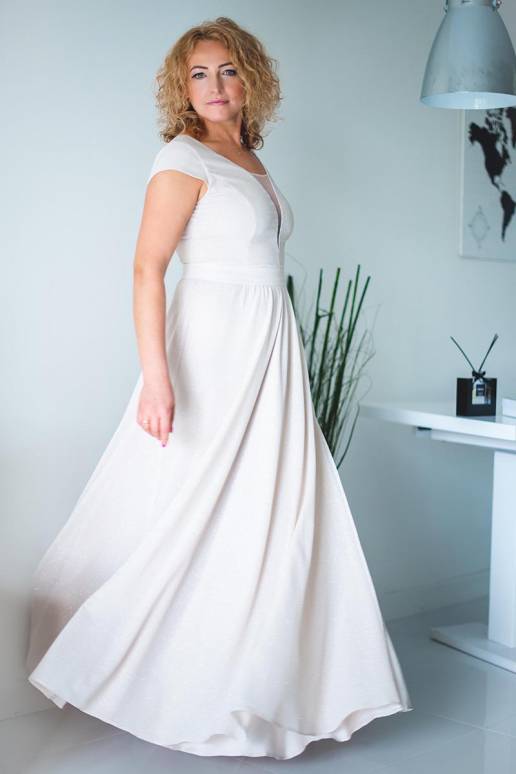 Ilga suknelė modelis 132934 Jersa   Ilga suknelė modelis 132934 Jersa