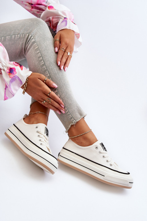 Dámské tenisky Big Star NN274205 Bílé