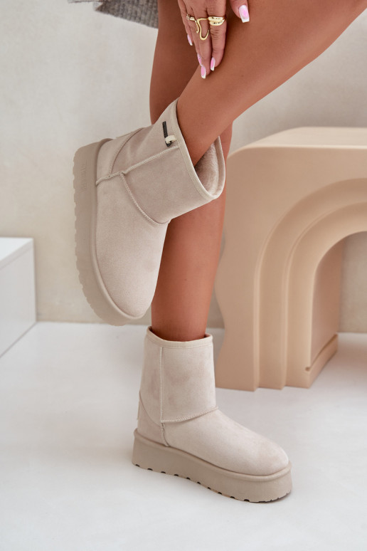 Paaukštinti sniego batai su platforma... Paaukštinti sniego batai su platforma...