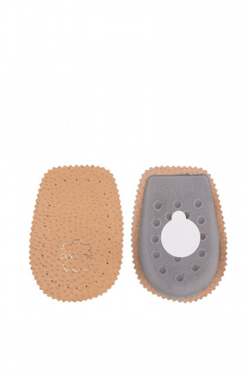 Coccine Latex Leather Heel Beige 2