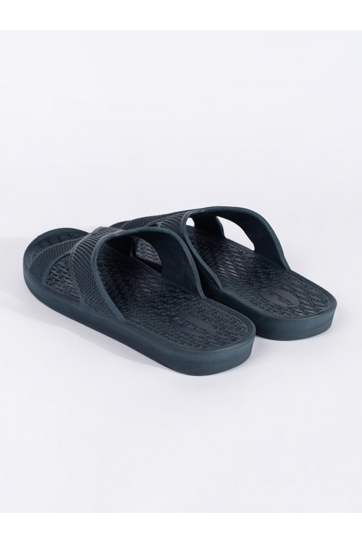 Tmavě modré pánské žabky na bazén