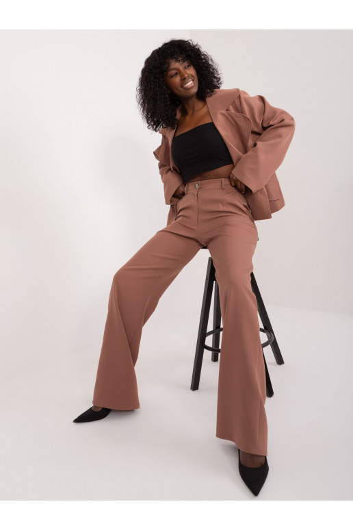 Kalhoty hnědé Kalhoty hnědé