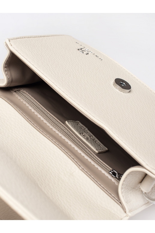 Světle béžová malá kabelka s uchem